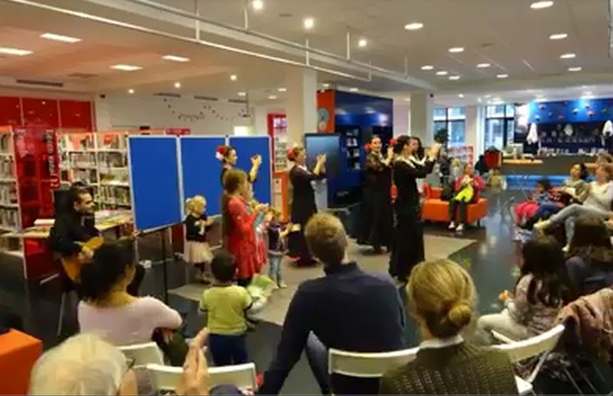 Workshop en optreden Bibliotheek